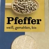 SONNENTOR Gewürze Und Kräuter|Glutenfreie Lebensmittel^- Pfeffer weiß gemahlen, 35g