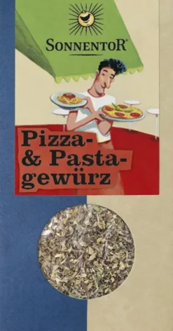 SONNENTOR Gewürze Und Kräuter|Glutenfreie Lebensmittel^- Pizza- und Pastagewürz, 20g