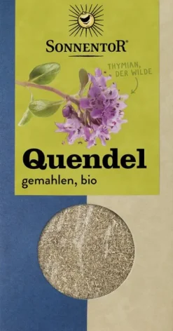 SONNENTOR Gewürze Und Kräuter|Glutenfreie Lebensmittel^- Quendel gemahlen, 30g