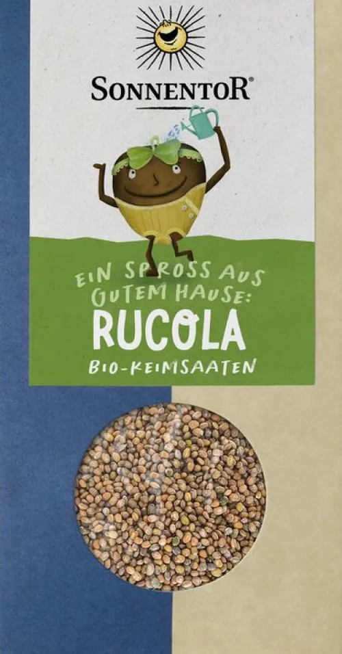SONNENTOR Keime & Saaten|Glutenfreie Lebensmittel^- Rucola, 120g