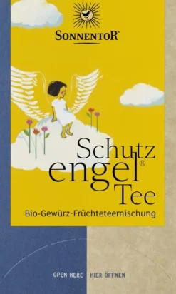 SONNENTOR Früchtetee|Glutenfreie Lebensmittel^- Schutzengel Tee bio 18 Beutel á 1,5g