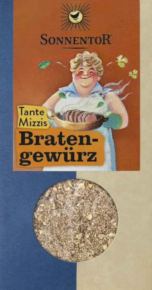 SONNENTOR Gewürze Und Kräuter^- Tante Mizzis Bratengewürz, 60g