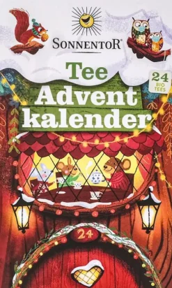 SONNENTOR Glutenfreie Lebensmittel^- Tee Adventskalender Edition 2024-26, 24 FB