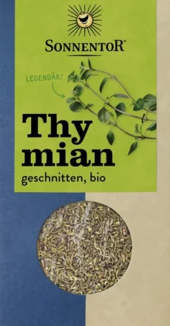 SONNENTOR Gewürze Und Kräuter|Glutenfreie Lebensmittel^- Thymian geschnitten, 20g