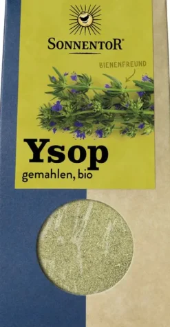 SONNENTOR Gewürze Und Kräuter|Glutenfreie Lebensmittel^- Ysop gemahlen, 25g