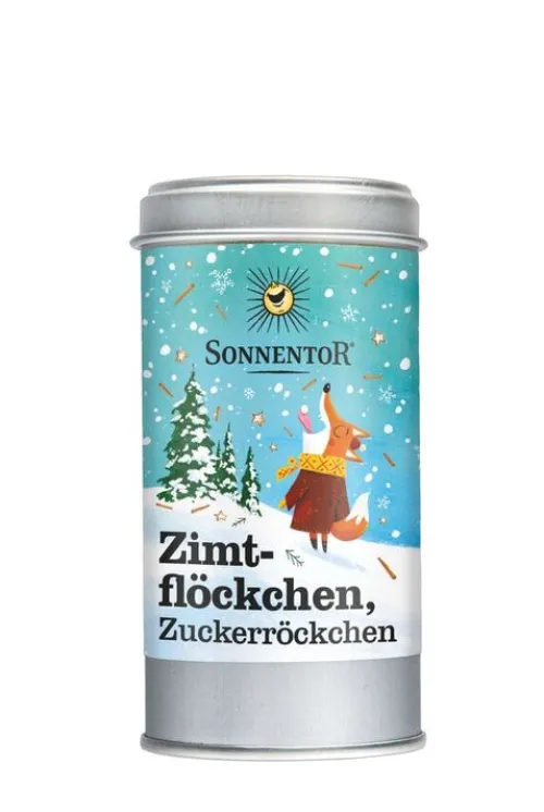 SONNENTOR Backzutaten|Glutenfreie Lebensmittel^- Zimtflöckchen, Zuckerröckchen, 70g