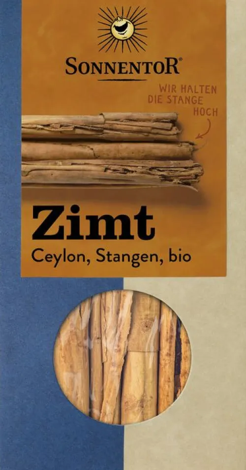 SONNENTOR Backzutaten|Glutenfreie Lebensmittel^- Zimtstangen Ceylon bio 18g