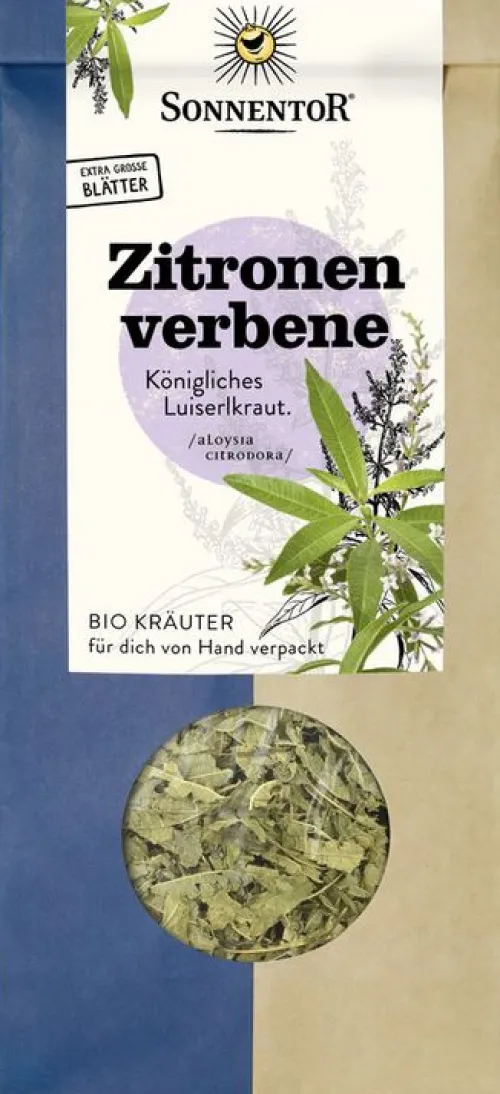 SONNENTOR Glutenfreie Lebensmittel^- Zitronenverbene lose bio, 30g