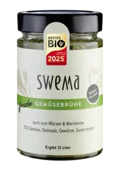 Swema Brühen & Würze|Brühen^- Frische Bio-Gemüsebrühe klassisch, 320g