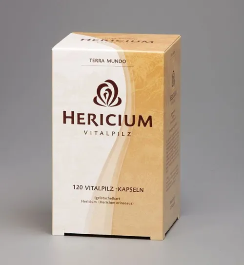 TERRA MUNDO Zellschutz|Verdauung^TerraMundo - Vitalpilz- Hericium Kapseln bio 120Stk