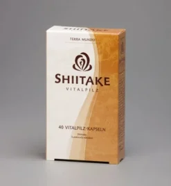TERRA MUNDO Gedächtnisleistung^TerraMundo - Vitalpilz- Shiitake 400mg Kapseln bio 40Stk