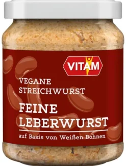 VITAM GMBH Glutenfreie Lebensmittel^Vitam - Bohnenaufstrich wie feine Leberwurst 120 g