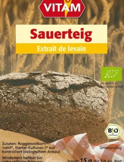 VITAM GMBH Backzutaten^Vitam - Sauerteig-Extrakt bio 15g