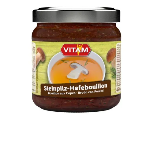 VITAM GMBH Brühen & Würze|Brühen^Vitam - Steinpilz-Hefebrühe 450g