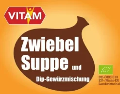 VITAM GMBH Gewürze Und Kräuter|Glutenfreie Lebensmittel^VITAM - Zwiebelsuppe & Dip-Gewürz vegan bio, 150g
