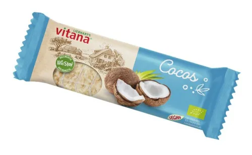 VITANA Fruchtschnitten^- Bio-Cocos-Fruchtschnitten, 60g