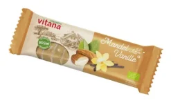 VITANA Fruchtschnitten^- Bio-Mandel-Vanille-Fruchtschnitte, 60g
