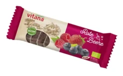 VITANA Fruchtschnitten^- Bio-Rote-Beere-Fruchtschnitten, 60g