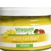 Fauser Vitaquellwerk KG (GmbH & Co.) Vegane Brotaufstriche|Pikante Brotaufstriche^Vitaquell - Curry-Gevlügel-Salat, vegan 180g