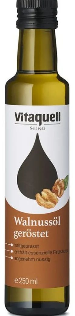 Fauser Vitaquellwerk KG (GmbH & Co.) Fette & Öle|Glutenfreie Lebensmittel^Vitaquell - Walnuss-Öl 250ml