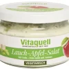 Fauser Vitaquellwerk KG (GmbH & Co.) Pikante Brotaufstriche|Glutenfreie Lebensmittel^Vitauqell - Lauch-Apfel-Tofu-Salat vegetarisch 200g