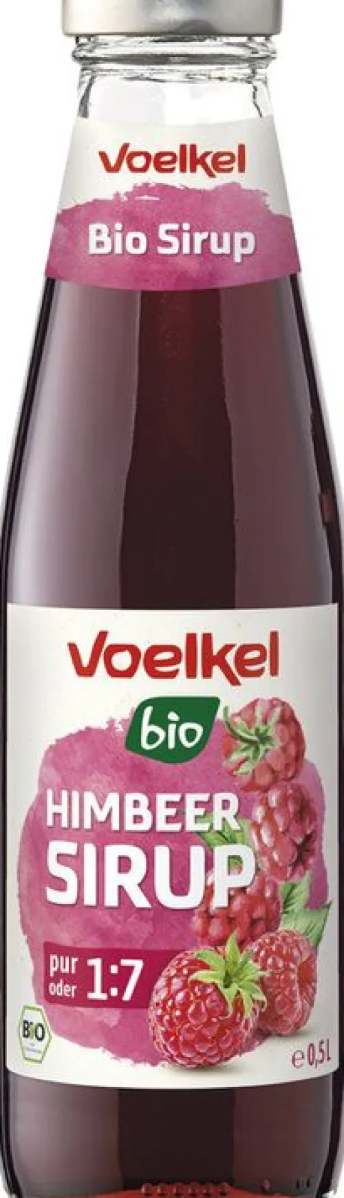 VOELKEL Sirup^- Bio Sirup Himbeer, 500ml