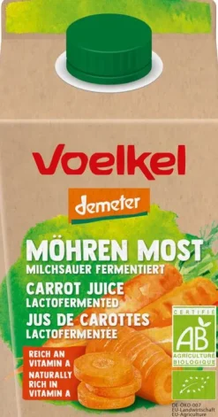 VOELKEL Gemüsesäfte^- Möhren Most, 500ml