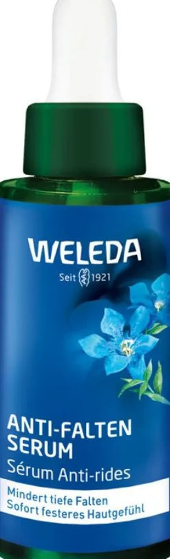 WELEDA Gesichtspflege|Naturkosmetik^- Anti-Falten Serum Blauer Enzian & Edelweiß, 30ml