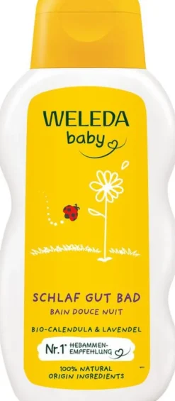 WELEDA Badezusätze^- Calendula Schlaf Gut Bad, 200 ml