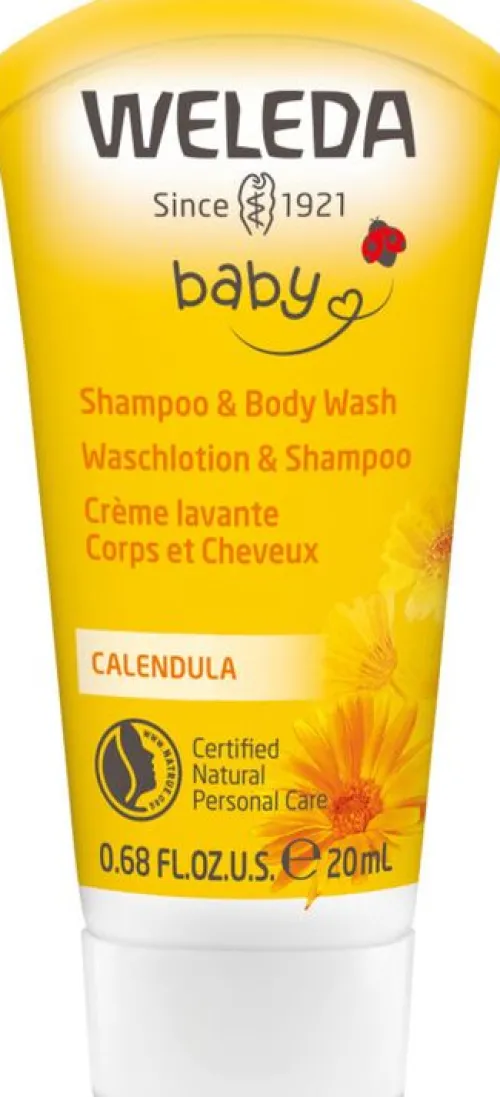 WELEDA Gesichtspflege|Naturkosmetik^- Calendula Waschlotion & Shampoo, 20ml