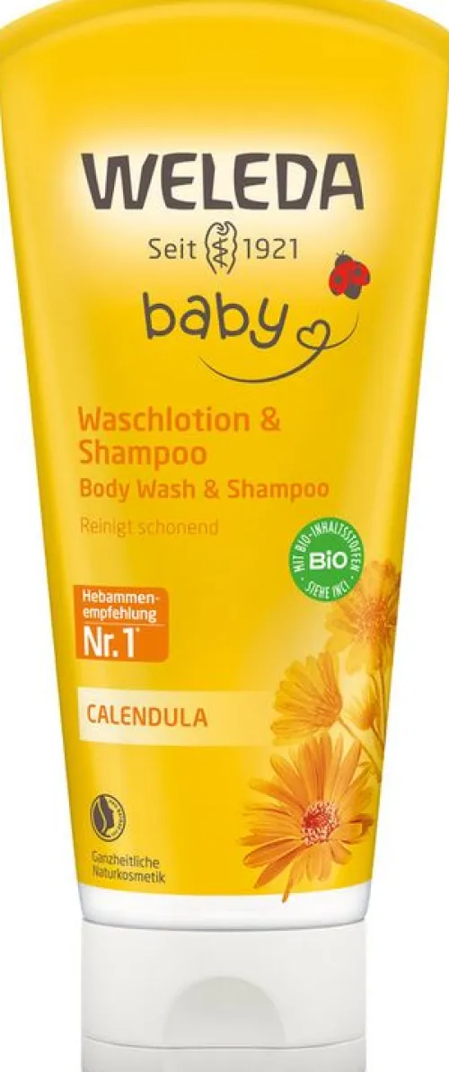 WELEDA Hautpflege|Duschgel^- Calendula Waschlotion & Shampoo 200ml