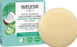 WELEDA Haarpflege^- Festes Shampoo Feuchtigkeit & Glanz 50g