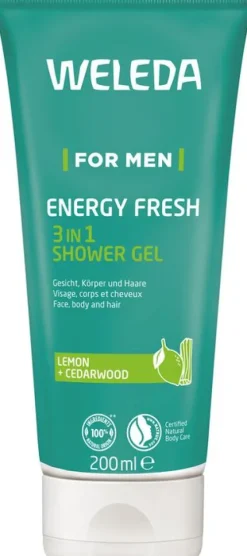 WELEDA Duschgel|Hautpflege^- For Men Energy Fresh 3in1 Shower Gel 200 ml