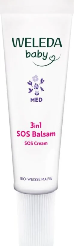 WELEDA Hautpflege^- 3in1 SOS Balsam Weisse Malve, 10ml