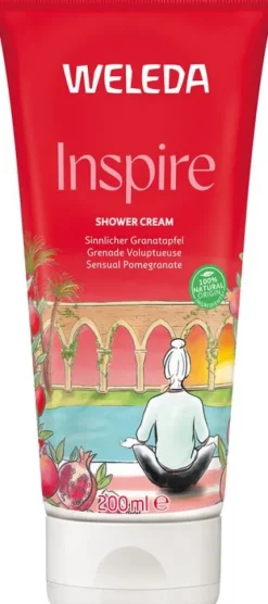 WELEDA Hautpflege|Duschgel^- Inspire Shower Cream Granatapfel 200 ml