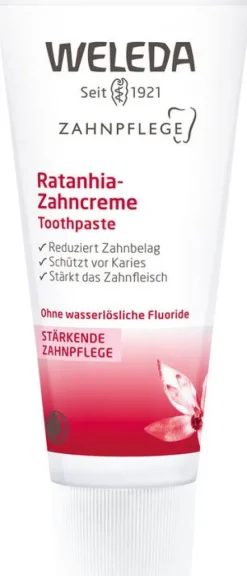 WELEDA Mund- Und Zahnpflege^- Ratanhia-Zahncreme 75ml