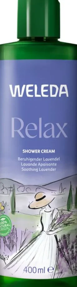 WELEDA Duschgel|Hautpflege^- Relax Shower Cream Lavendel 400 ml