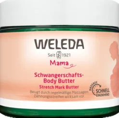WELEDA Hautpflege|Naturkosmetik^- Schwangerschafts-Body Butter, 150ml