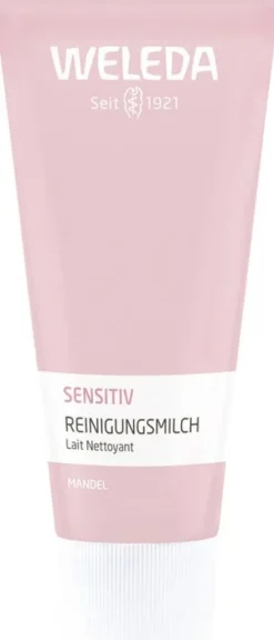 WELEDA Gesichtspflege|Naturkosmetik^- Sensitiv Reinigungsmilch Mandel, 75 ml