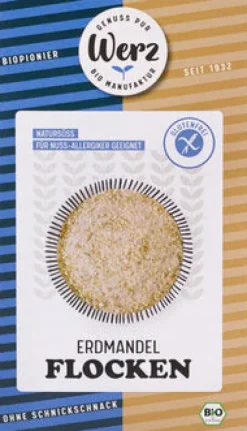 WERZ Körner|Breie & Müsli^- Erdmandel Flocken, glutenfrei bio 250g