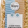 WERZ Breie & Müsli|Glutenfreie Lebensmittel^- 4-Korn Mandel Crunchy, glutenfrei, bio, 250g