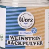 WERZ Backzutaten|Glutenfreie Lebensmittel^- Weinstein Backpulver, glutenfrei bio 150g