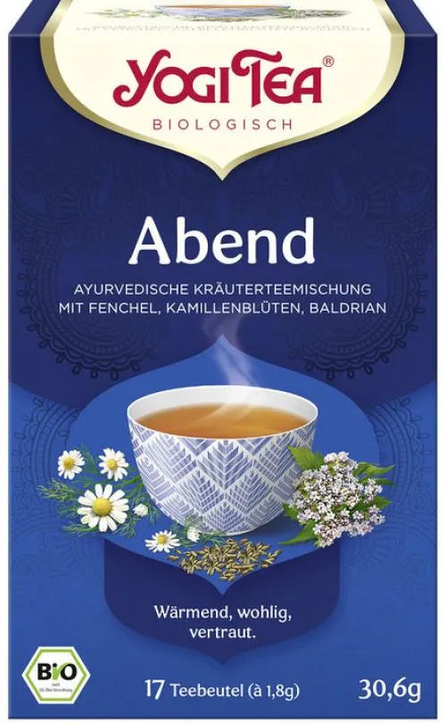 Yogi Tea Glutenfreie Lebensmittel^- Abend bio. 17 FB