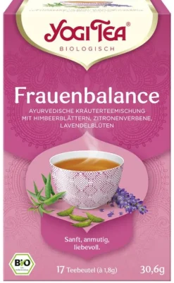 Yogi Tea Glutenfreie Lebensmittel^® - Frauenbalance Bio 17x1,8g.