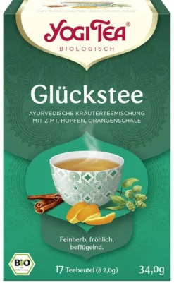 Yogi Tea Glutenfreie Lebensmittel^- Glückstee bio 17 St