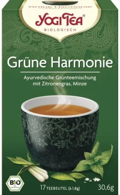 Yogi Tea Glutenfreie Lebensmittel^- Grüne Harmonie, bio,17 FB