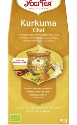 Yogi Tea Glutenfreie Lebensmittel^- Kurkuma Chai Bio 90 g