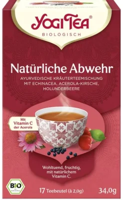 Yogi Tea Glutenfreie Lebensmittel^® - Natürliche Abwehr bio 17 Btl.