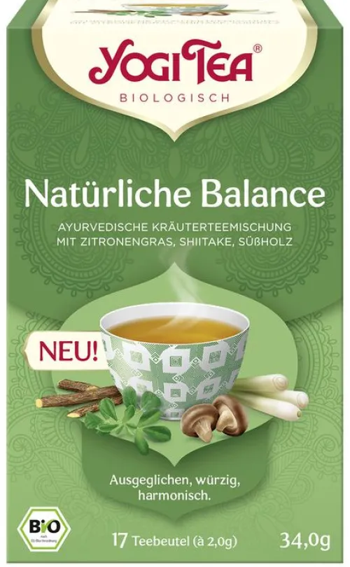 Yogi Tea Glutenfreie Lebensmittel^® - Natürliche Balance bio 17 Btl.