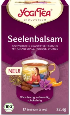 Yogi Tea Glutenfreie Lebensmittel^® - Seelenbalsam Bio 17 Btl.